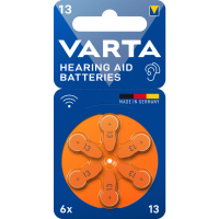 50X Varta Gehoorbatterij Gehoorapparaat 13 Blister 6 stuks