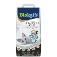 Biokat's Kattenbakvulling Diamond Care Attracting & Care 8 liter