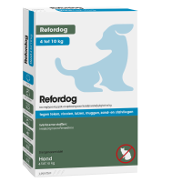 Tick Off Refordog Spot on 100 mg 4 kg tot 10 kg 3 stuks