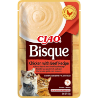 Ciao Bisque Puree Kattensnack Chicken & Beef 40 gr