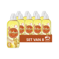 8X Robijn Wasverzachter Zwitsalgeur 38 Wasbeurten 765 ml