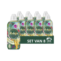 8X Robijn Intense Wasverzachter Paradise Secret 38 Wasbeurten 765 ml