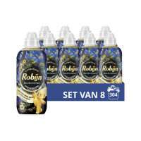 8X Robijn Wasverzachter Beautiful Mystery 38 Wasbeurten 765 ml