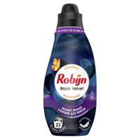 4X Robijn Klein & Krachtig Wasmiddel Black Velvet 22 Wasbeurten 665 ml