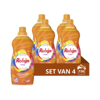 4X Robijn Klein & Krachtig Wasmiddel Color 39 Wasbeurten 1,19 liter