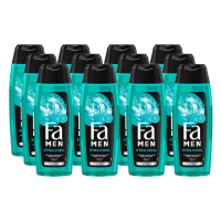 12X Fa Men Douchegel en Shampoo Extreme Cool 250 ml