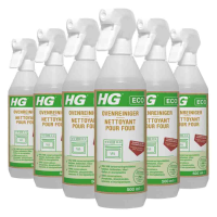 6X HG Eco Ovenreiniger 500 ml