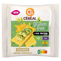 3X Céréal Linzen Crackers Glutenvrij en Lactosevrij 100 gr