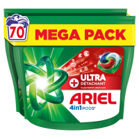 Ariel 4in1 Wasmiddel Pods Ultra Vlekverwijderaar 70 stuks