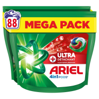 2+2 Gratis: Ariel 4in1 Wasmiddel Pods Ultra Vlekverwijderaar 88 stuks