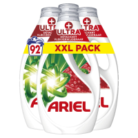Ariel Vloeibaar Wasmiddel + Ultra Vlekverwijderaar 92 Wasbeurten 4140 ml