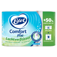 Edet Comfort Plus Toiletpapier 3 Laags 6 stuks