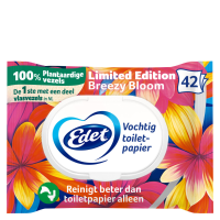 12X Edet Limited Edition Vochtige Toiletpapier 42 stuks