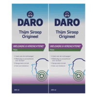 2X Daro Thijmsiroop 200 ml