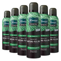 6X Kneipp Douche Foam Men Nature Feeling 200 ml