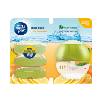 1+1 Gratis: Ambi Pur Toiletblok Mega Pakket Lemon & Mandarine 220ml