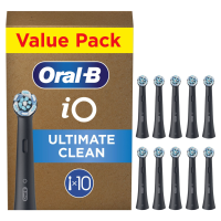 Oral B Opzetborstels iO Ultimate Clean Zwart 10 stuks