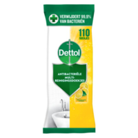 3X Dettol Reinigingsdoekjes Power & Fresh Citrus 110 stuks