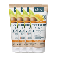 4X Kneipp Voetcrème 5 in 1 75 ml