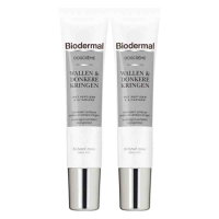 2X Biodermal Oogcrème Wallen & Donkere Kringen 15 ml