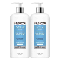 2X Biodermal P CL E Kalmerende Bodylotion 400 ml