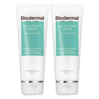 2X Biodermal Dag & Nachtcrème 100 ml