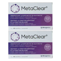 2X Metagenics MetaClear 60 tabletten