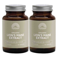 2X Mattisson Biologische Lion's Mane Extract 500mg 60 capsules