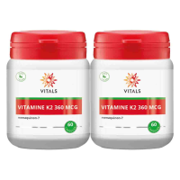 2X Vitals Vitamine K2 360mcg 60 capsules