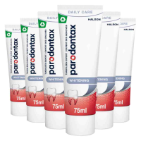 6X Parodontax Tandpasta bij Bloedend Tandvlees Whitening 75 ml