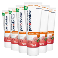 6X Parodontax Tandpasta Herbal Twist 75 ml