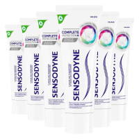 6X Sensodyne Tandpasta Complete Protection+ Advanced Whitening 75 ml