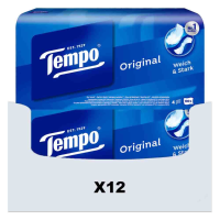 12X Tempo Original Box 4 laags Tissues 100 stuks