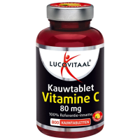 2+2 Gratis: Lucovitaal Vitamine C 80mcg Kauwtablet Citroen 800 tabletten