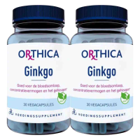 2X Orthica Ginkgo 30 tabletten