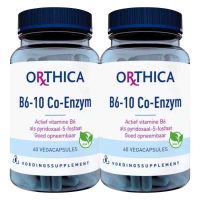 2X Orthica B6 10 Co Enzym 60 tabletten