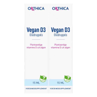 2X Orthica Vegan D3 druppels 15 ml
