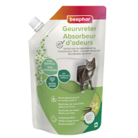 Beaphar Geurvreter Kattenbakreiniging Vanille & Meloen 400 gr