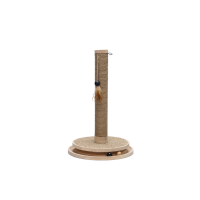Designed by Lotte Krabpaal Zavi Hout Bruin 39,5 x 39,5 x 62 cm