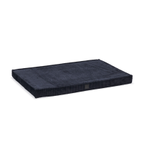 Designed by Lotte Ortho Benchkussen Ribbed Antraciet 108 x 69 cm