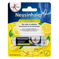 2+2 Gratis: Lucovitaal Neusinhaler Vrijer Ademen Amalfikust Citroen 1 gr