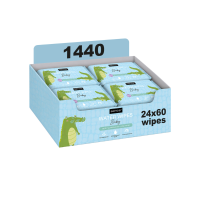 24X Sence Baby Wipes Water 24x60= 1440 stuks