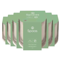 6X SPAAS Geurkaars in Glas Anti Huisdier Ivoor