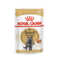 12X Royal Canin British Shorthair Loaf Kattenvoer Nat 85 gr