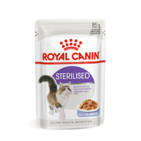48X Royal Canin Sterilised Jelly Kattenvoer Nat 85 gr