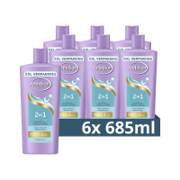 6X Andrélon Shampoo 2 in 1 685 ml
