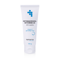 2X Bipharma Cetomacrogol vetcreme 20% Tube Los 100 gr