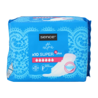 12X Sence Maandverband Super Plus 10 stuks