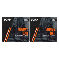 2X Born Reep Gummy Box Multifruit & Caffeine 90 gr