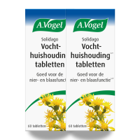 2X A.Vogel Solidago Vochthuishouding Tabletten 60 stuks